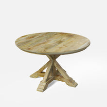 Load image into Gallery viewer, Gable Luxury Round Dining Table - 4 &amp; 6 Seater/All Sizes
