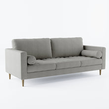 Load image into Gallery viewer, Palo Sofa T (Split Seats) | 3+ Seater (7 feet) | Tufted
