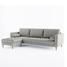 Load image into Gallery viewer, Palo Sofa T | L-Shaped Right Sectional with Chaise (8.25 feet length) | Tufted
