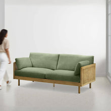 Load image into Gallery viewer, Hughes Rattan 3 Seater Sofa - 78.7"
