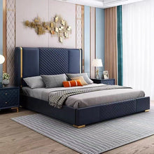 Load image into Gallery viewer, Hamilton Upholstered Bed Without Storage In Leatherette

