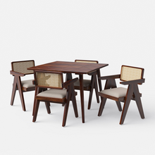 Load image into Gallery viewer, Helena-Pierre Provincial Teak Dining Table Set - 4, 6 Seater - All Sizes
