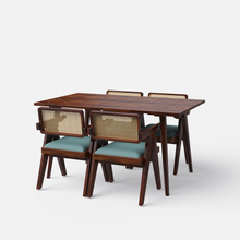 Load image into Gallery viewer, Helena-Pierre Provincial Teak Dining Table Set - 4, 6 Seater - All Sizes
