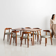 Load image into Gallery viewer, Helena-Arendt Dining Table Set- 4 &amp; 6 Seater/ All sizes
