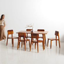 Load image into Gallery viewer, Helena Dining Table Set - Large 6 Seater/150 cm
