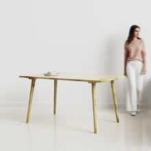 Load image into Gallery viewer, Helena Plain Top Dining Table - 6 seater/150 cm
