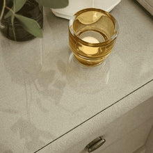 Load image into Gallery viewer, Elegant upholstered Bed Side Table 2 Drawer
