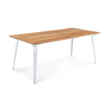 Load image into Gallery viewer, Serenity Dining Table XL (6x3 feet) - Solid Teak/Walnut/Oak Wood
