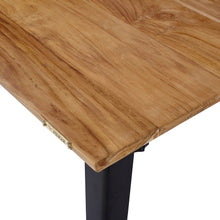Load image into Gallery viewer, Takeshi Desk (4x2 feet) - Solid Teak Wood (Sagwan)
