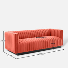 Load image into Gallery viewer, Jazz 3 Seater Sofa - 83.8"
