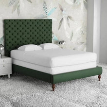 Load image into Gallery viewer, Ketty Upholstered Bed Without Storage In Suede
