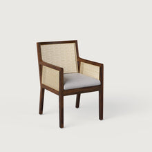Load image into Gallery viewer, Kipling Contemporary Rattan Style with Rattan - Walnut in Sheesham
