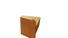 Load image into Gallery viewer, Golden Mayer Cracus King Size Bed In Urban Teak With Frosty White Colour
