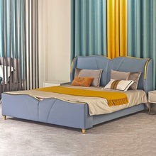 Load image into Gallery viewer, France Upholstered Bed Without Storage In Suede
