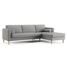 Load image into Gallery viewer, Palo Sofa | L-Shaped Right Sectional with Chaise (8.25 feet length) | Removable Fabrics
