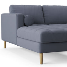 Load image into Gallery viewer, Palo Sofa T | L-Shaped Right Sectional with Chaise (8.25 feet length) | Tufted
