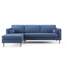 Load image into Gallery viewer, Palo Sofa | L-Shaped Sectional with Chaise (8.25 feet length) | Removable Fabrics
