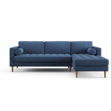 Load image into Gallery viewer, Palo Sofa T | L-Shaped Right Sectional with Chaise (8.25 feet length) | Tufted
