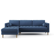 Load image into Gallery viewer, Palo Sofa T | L-Shaped Right Sectional with Chaise (8.25 feet length) | Tufted
