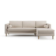 Load image into Gallery viewer, Palo Sofa | L-Shaped Sectional with Chaise (8.25 feet length) | Removable Fabrics
