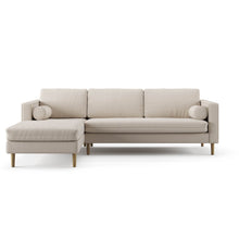 Load image into Gallery viewer, Palo Sofa | L-Shaped Sectional with Chaise (8.25 feet length) | Removable Fabrics
