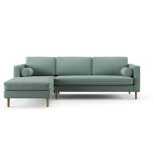 Load image into Gallery viewer, Palo Sofa | L-Shaped Sectional with Chaise (8.25 feet length) | Removable Fabrics
