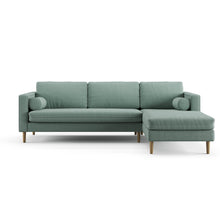 Load image into Gallery viewer, Palo Sofa | L-Shaped Sectional with Chaise (8.25 feet length) | Removable Fabrics
