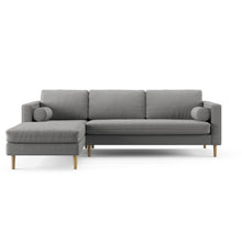 Load image into Gallery viewer, Palo Sofa | L-Shaped Sectional with Chaise (8.25 feet length) | Removable Fabrics
