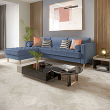 Load image into Gallery viewer, Palo Sofa T | L-Shaped Right Sectional with Chaise (8.25 feet length) | Tufted
