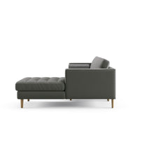 Load image into Gallery viewer, Palo Sofa T | L-Shaped Sectional with Chaise (8.25 feet length) | Tufted
