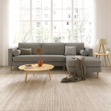 Load image into Gallery viewer, Palo Sofa | L-Shaped Sectional with Chaise (8.25 feet length) | Removable Fabrics
