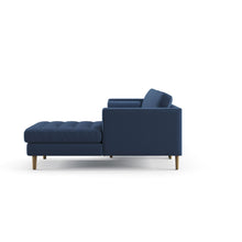 Load image into Gallery viewer, Palo Sofa T | L-Shaped Right Sectional with Chaise (8.25 feet length) | Tufted
