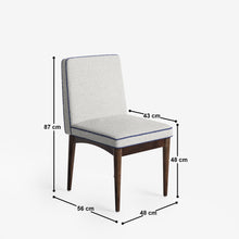 Load image into Gallery viewer, Amor-Lidia Textured Black Dining Table Set with Premium Trimming -  2, 4 &amp; 6 Seater/ All sizes
