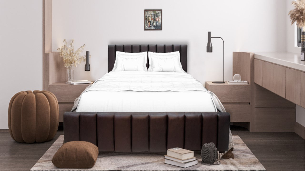 Golden Mayer King Size Bed Monteverde Upholstered