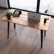 Load image into Gallery viewer, Takeshi Desk (4x2 feet) - Solid Teak Wood (Sagwan)
