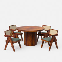 Load image into Gallery viewer, Luis-Pierre Dining Table Set - 2, 4 &amp; 6 Seater/ All sizes
