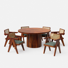 Load image into Gallery viewer, Luis-Pierre Dining Table Set - 2, 4 &amp; 6 Seater/ All sizes
