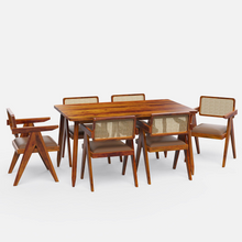 Load image into Gallery viewer, Maltby-Pierre Dining Table Set- 4 &amp; 6 Seater/ All sizes
