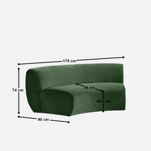 Load image into Gallery viewer, Celeste Sectional 4 Seater Sofa - 187”
