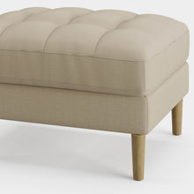 Load image into Gallery viewer, Palo Sofa Ottoman T  | 2.5 feet | Tufted
