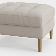 Load image into Gallery viewer, Palo Sofa Ottoman T  | 2.5 feet | Tufted
