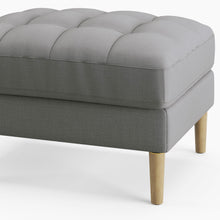 Load image into Gallery viewer, Palo Sofa Ottoman T  | 2.5 feet | Tufted
