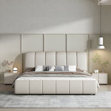 Load image into Gallery viewer, Golden Mayer Oleander Customizable Upholstered Bed - Elegant Design with/without Storage Choices
