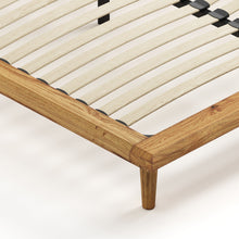 Load image into Gallery viewer, Bon Bed - Solid Teak/Walnut/Oak Wood (Queen)
