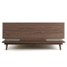 Load image into Gallery viewer, Bon Bed - Solid Teak/Walnut/Oak Wood (King)
