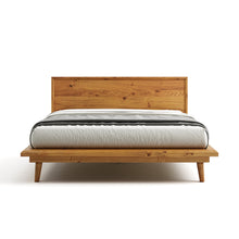 Load image into Gallery viewer, Bon Bed - Solid Teak/Walnut/Oak Wood (Queen)
