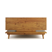 Load image into Gallery viewer, Bon Bed - Solid Teak/Walnut/Oak Wood (Queen)
