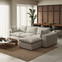 Load image into Gallery viewer, Node 2.0 Sofa | 3 Seater Sofa (9 feet) with Ottoman
