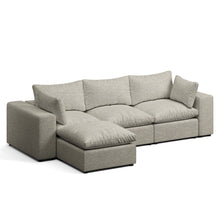 Load image into Gallery viewer, Node 2.0 Sofa | 3 Seater Sofa (9 feet) with Ottoman
