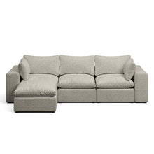 Load image into Gallery viewer, Node 2.0 Sofa | 3 Seater Sofa (9 feet) with Ottoman
